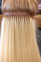 Premium I-Tip Human Hair Extensions | 100% Remy Hair | Natural Blend