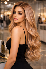 Premium I-Tip Human Hair Extensions | 100% Remy Hair | Natural Blend