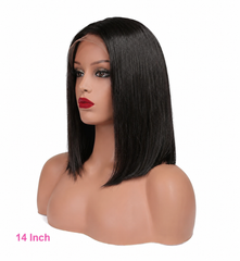 Brazilian Straight Bob Lace Front Wig | Pre-Plucked Natural Hairline