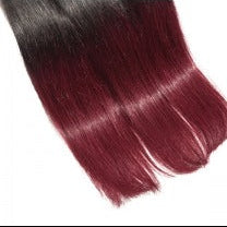 Ombre Straight hair extensions weave bundles