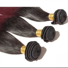 Ombre Straight hair extensions weave bundles