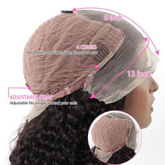 Luxury Kinky Curly Human Hair Wig