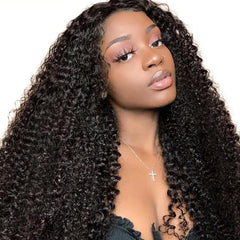 Luxury Kinky Curly Human Hair Wig