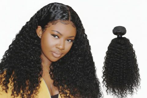 Kinky Curly Hair Bundles Remy Human Hair