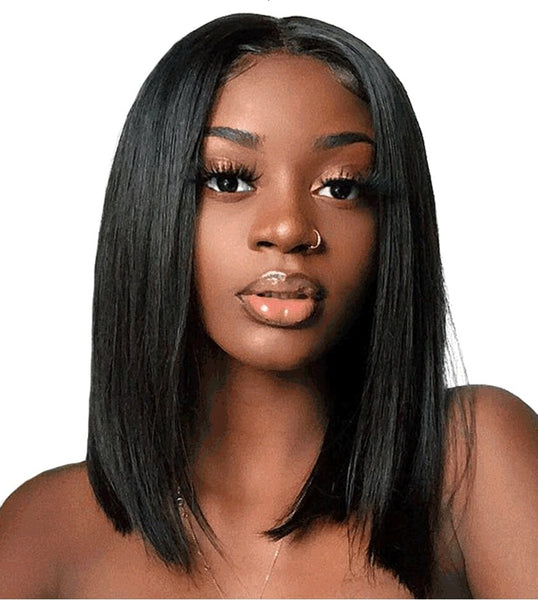 Luxury Straight Bob Wig – Glueless HD Lace Wig | 4X4 Lace Closure 100% Human Hair